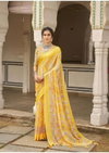 Greenleaf By Vallabhi Chiffon Printed Sarees Wholesale Clothing Suppliers In India
